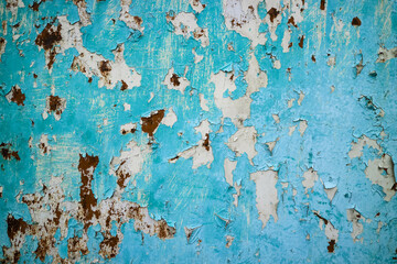 Grunge rusty metal texture. Rusted and oxidized background.