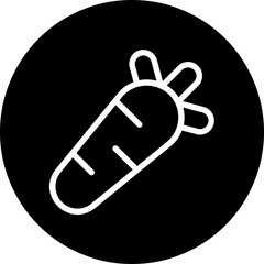 carrot glyph icon