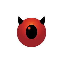 Devil horn Vector icon