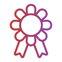 badge gradient icon