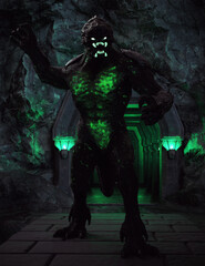 Obraz premium alien creature