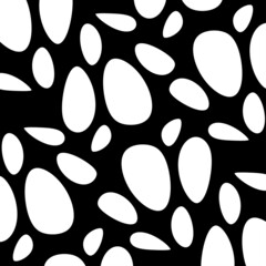 seamless pattern. patterned geometric abstract black and white background illustration. vector eps 10
