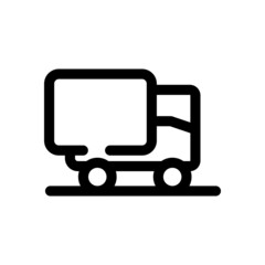 Transport line icon