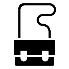 CROSSBODY glyph icon,linear,outline,graphic,illustration