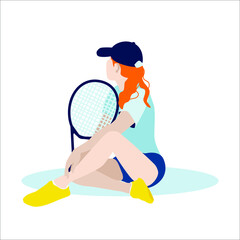 girl tennis player