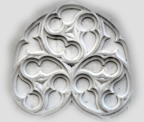 Triskele auf einem Grabstein - triskel on a tombstone