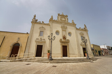 Obraz premium Santa Maria delle Grazie church in Sanarica, Apulia