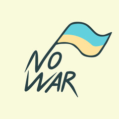 slogan peace no war in Ukraine, peace and friendship