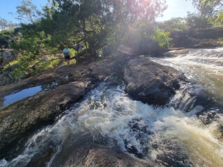 Millstream in North Queensland in the summer