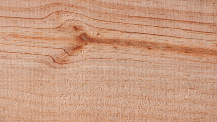 Listón de madera clara de pino con vetas
