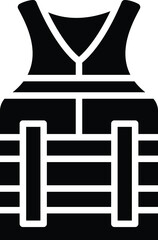 Life jacket Vector Icon Design Illustration