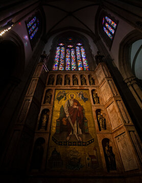 S&atilde;o Paulo, Brasil: Interior da Catedral da S&eacute;, no centro de S&atilde;o Paulo