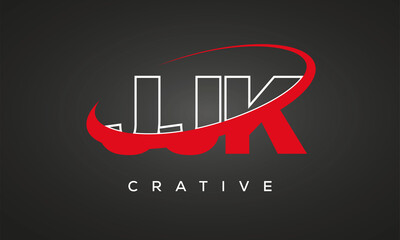 JJK letters creative technology logo design