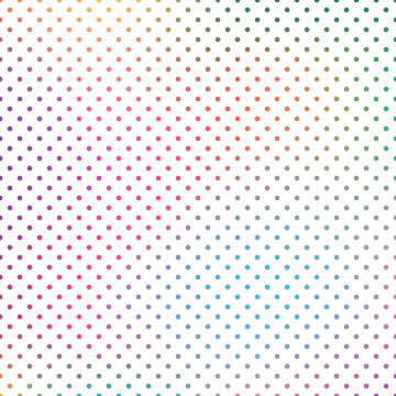 Colorful dotted seamless background. Vector illustration.