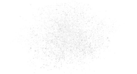 Confetti on isolated white background. Geometric holiday texture with glitters. Image for banners, posters and flyers. Greeting cards. Black and white illustration