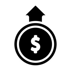 Obraz premium dollar sign icon