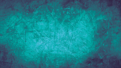 Fototapeta na wymiar dark green blue teal abstract texture cement concrete wall background
