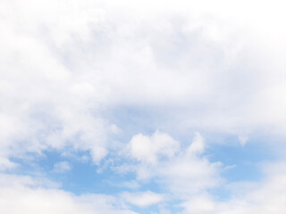 blue sky with clouds