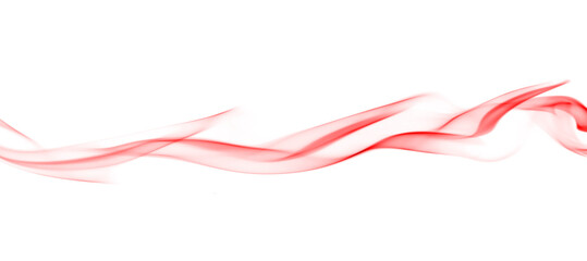 line red smoke group, Isolated white background	