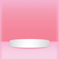 3d background products display podium vector icon illustration logo mascot hand drawn concept trandy cartoon	