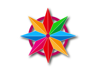 Creative Star Logo For Inspiration. Vector