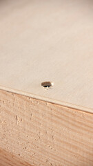 Caja de madera con tapa de madera