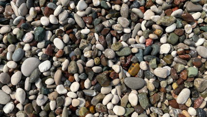 background of sea  stones