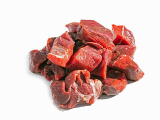 Morceaux de viande de Bœuf.