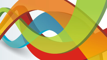 Abstract vector template design with geometric simple shapes.