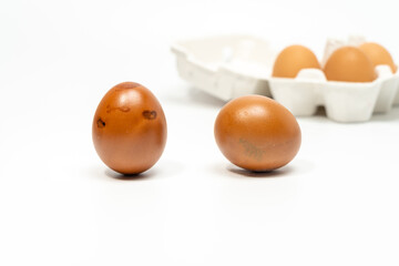 well-cooked roasted eggs That Look Tasty
