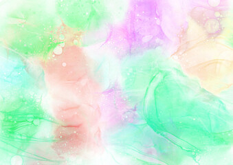Fototapeta premium Alcohol ink liquid painting background