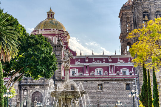 Puebla City, Mexico, HDR Image
