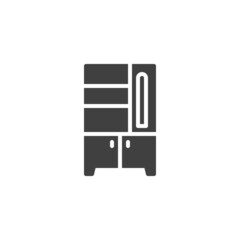 Cupboard vector icon
