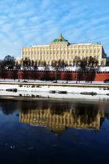 Deurstickers Moscow Kremlin architecture in winter.  © Ekaterina Bykova