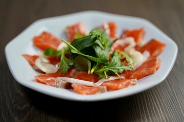 salad with tomatoes and cheese