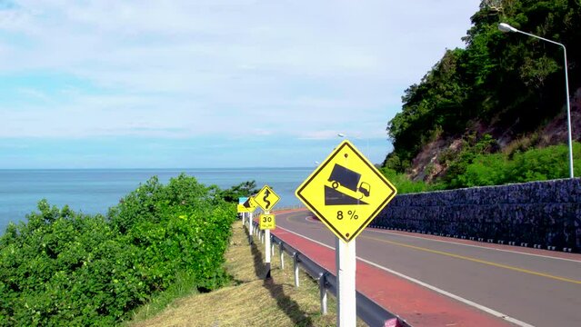 sign on the road
