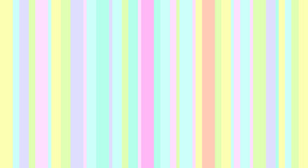 vector pastel stripes background or pattern illustration. Desktop wallpaper with colorful stripes for kids website background.