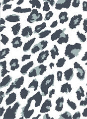 Obraz na płótnie Canvas leopard print background