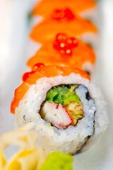 fresh sushi choice combination assortment selection