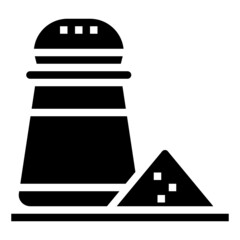 SALT glyph icon,linear,outline,graphic,illustration
