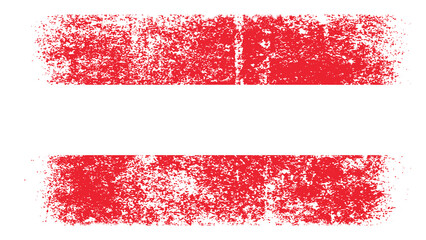 Austria Flag Distressed Grunge Vintage Retro. Isolated on White Background