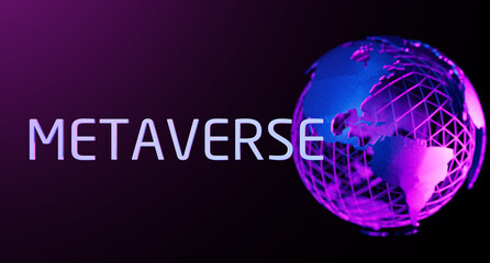 Metaverse virtual reality futuristic web3 internet avatar augmented reality technology	
