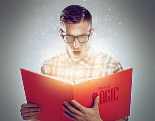 GaspTurn bullies into toads..definitely trying that spell. A cropped shot of a young adult reading...