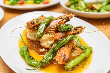 Italian restaurant food