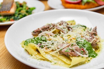 Italian restaurant food