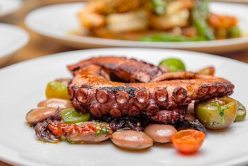Italian restaurant food