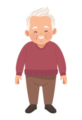 Obraz premium old man standing