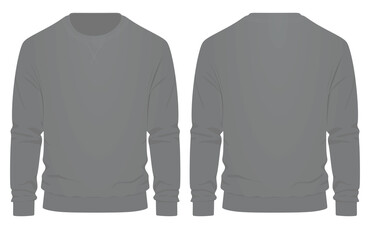 Grey top blazer. vector illustration 