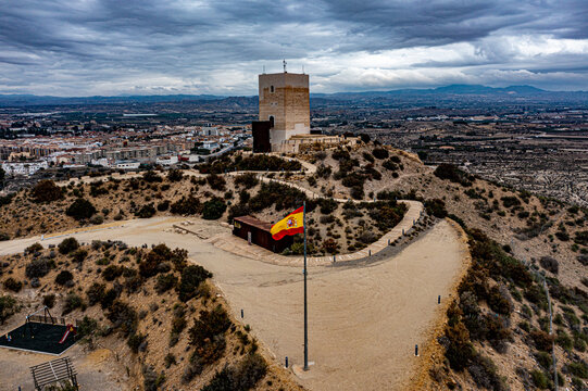 Castillo De Huercal Overa | Luftbilder vom Castillo De Huercal Overa in Spanien
