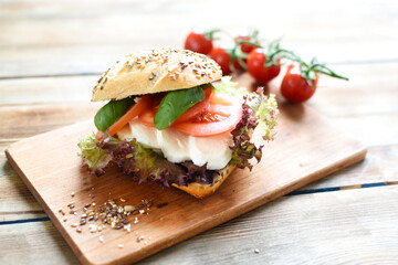 Sandwich Tomato Mozzarella